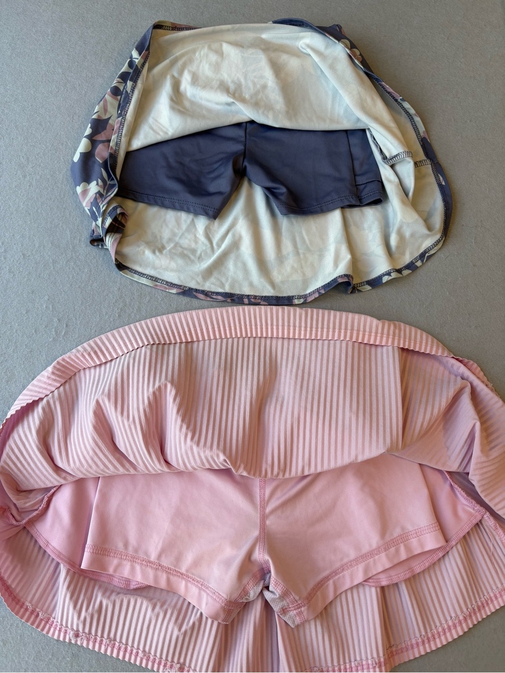 Target Pink Skort & Nike Floral Skort Bundle Girl’s Size 6 Athleisure - Picture 5 of 5
